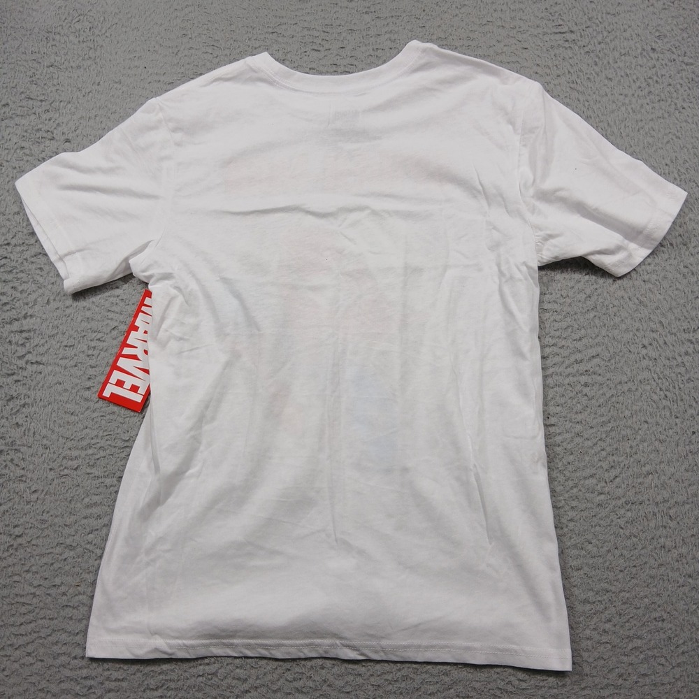 Marvel Spider-Man Graphic Tee Boys XL 14–16 White Crime Fighter NWT - Picture 3 of 6